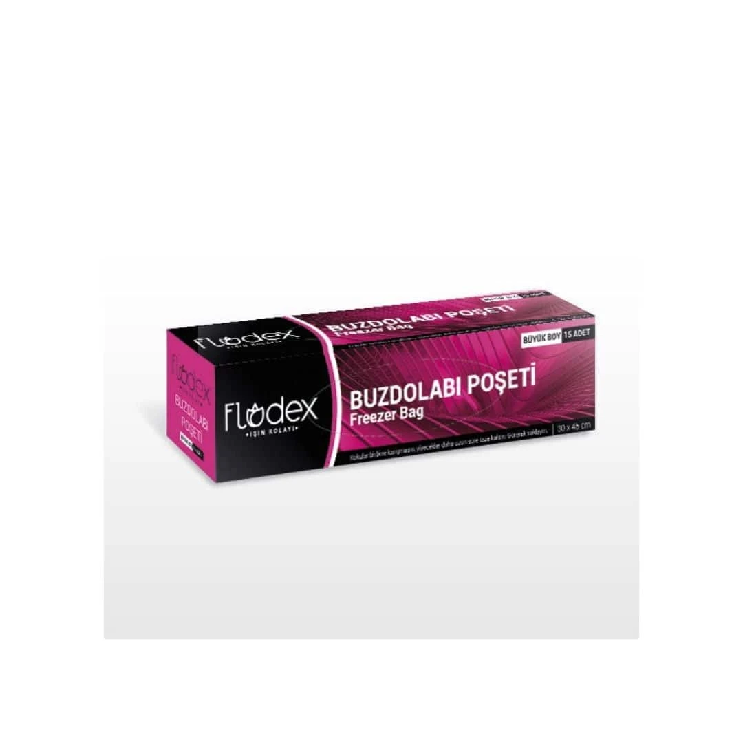 FLODEX KİLİTLİ BUZDOLABI POŞETİ ORTA