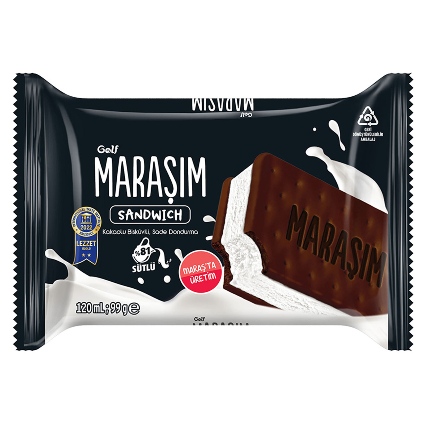 GOLF MARAŞIM SANDW SADE 120 ML