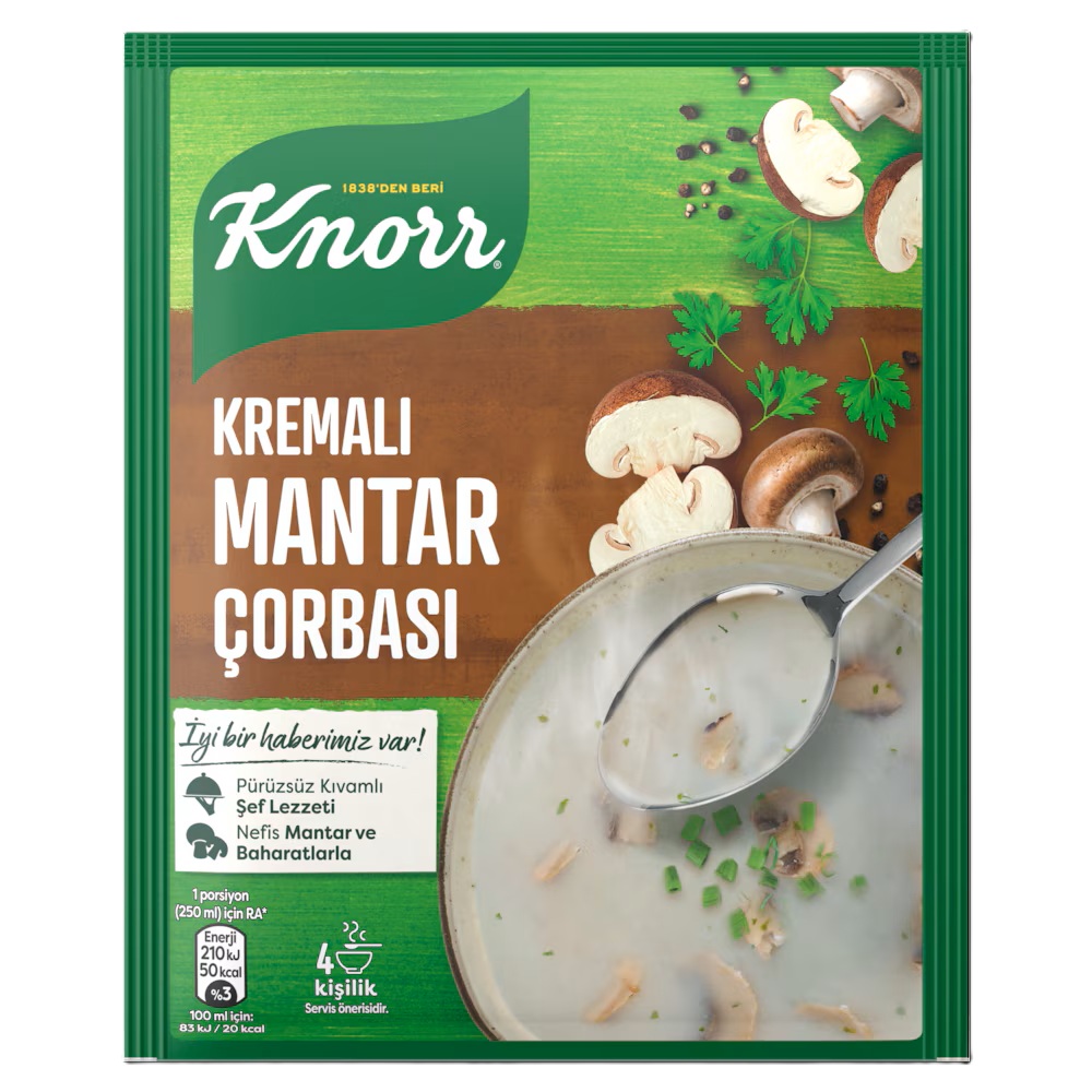 KNOR ÇORBA MANTAR (12 ADET)