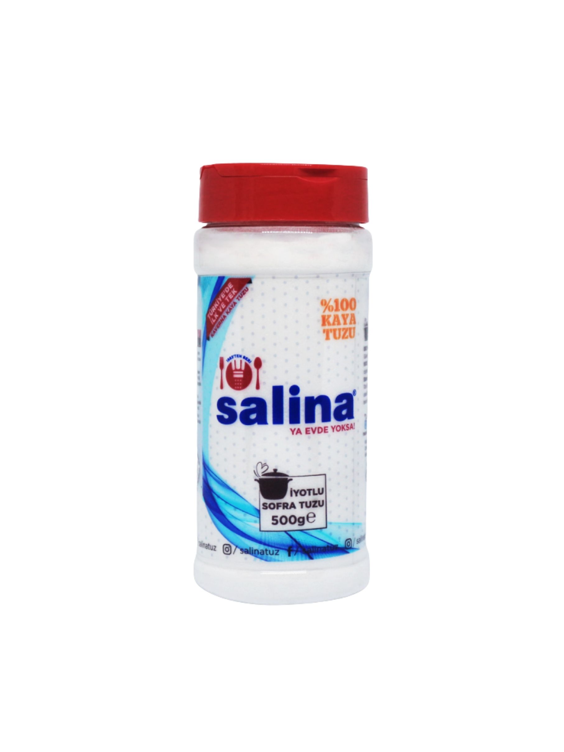 SALİNA TUZ TUZLUKLU 500GR LÜX
