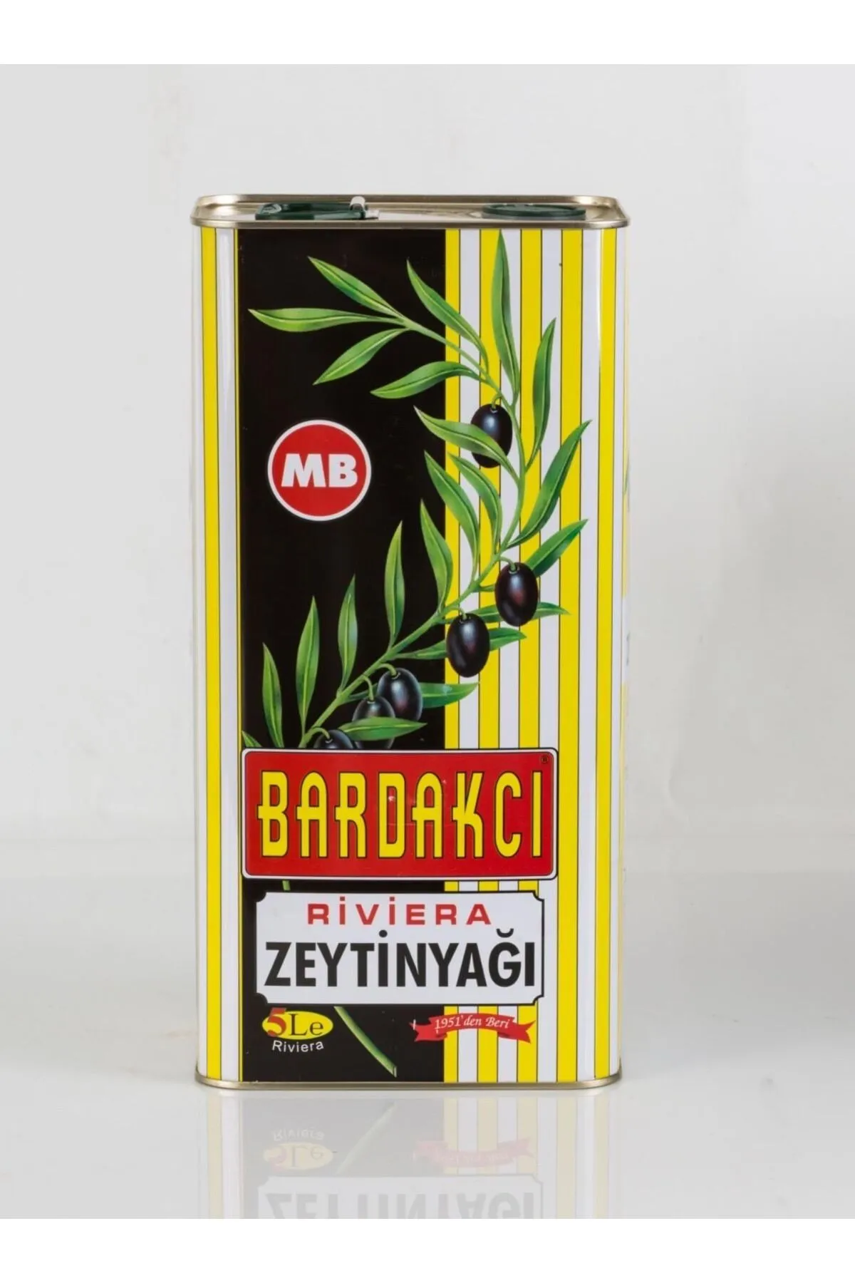 BARDAKCI NATUREL SIZMA ZEYTİNYAĞI 5 LT TENEKE