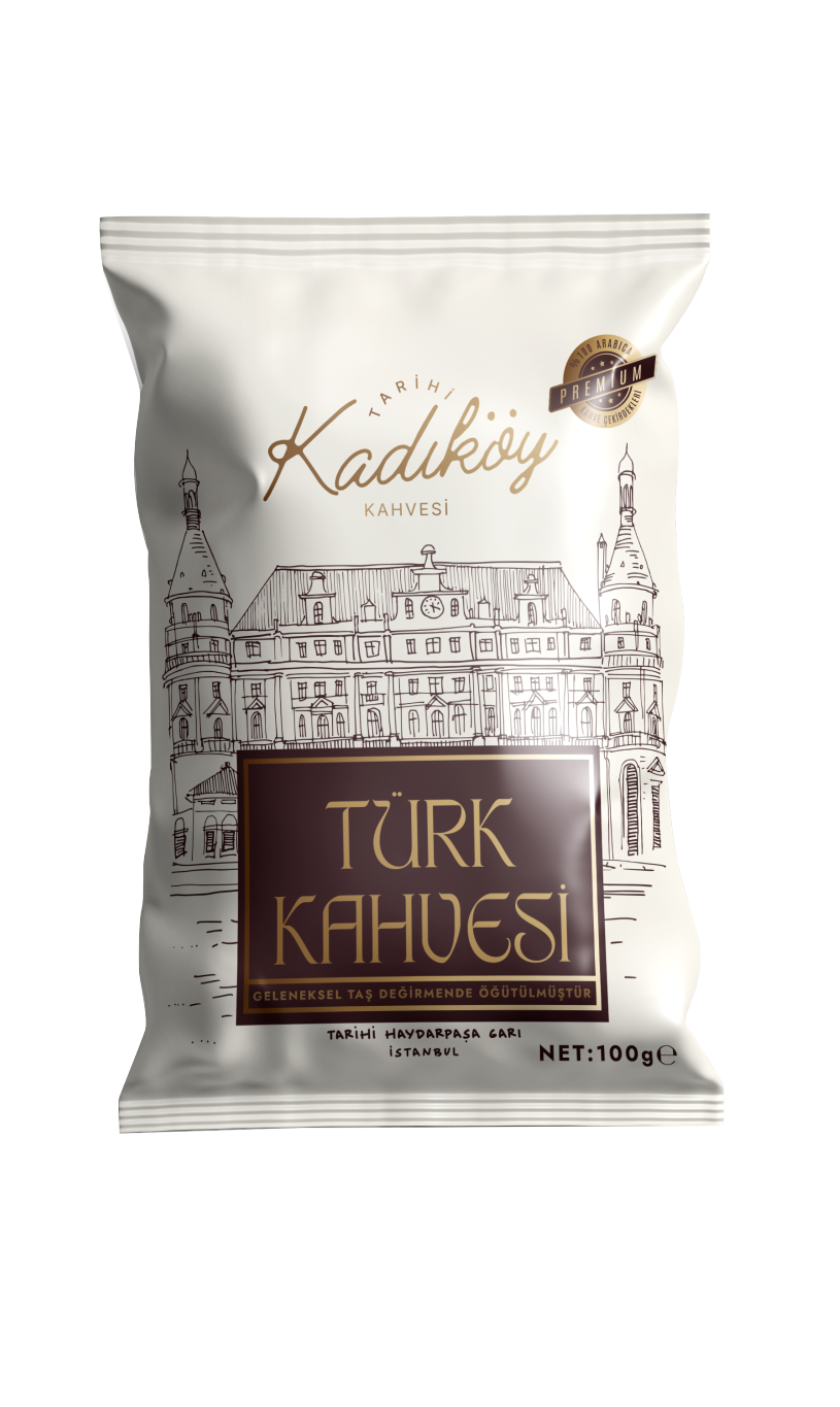 TARİHİ KADIKÖY PREMİUM TÜRK KAHVESİ 100 GR(25 ADET)