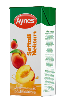 AYNES 200 ML ŞEFTALİ NEKTARI