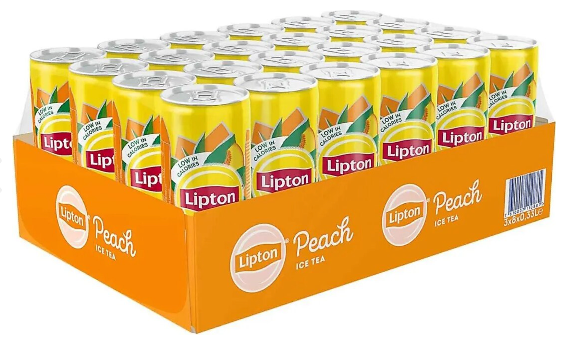 LİPTON ŞEFTALİ 330 ML TENEKE 24 ADET