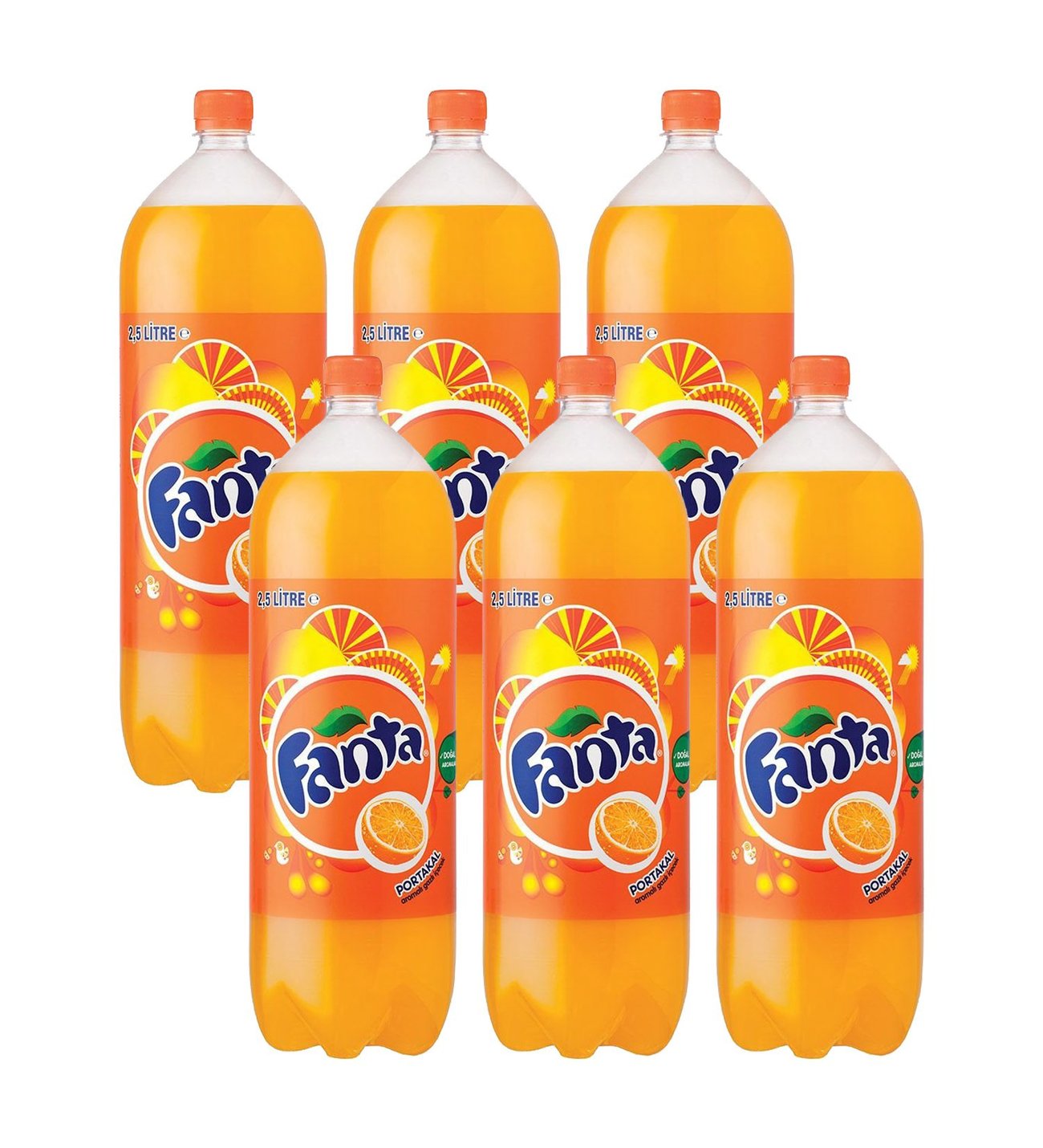  FANTA 2.5 LT 6 ADET