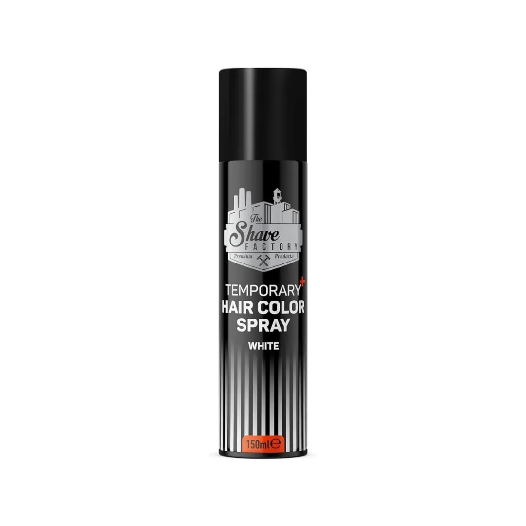 THE SHAVE FACTORY SAÇ SPREY BOYA RENKLİ BEYAZ