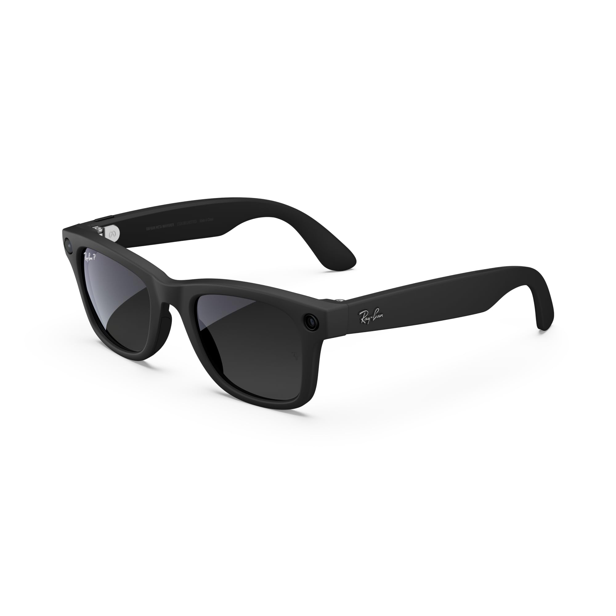 RAY-BAN META WAYFARE MAT SİYAH POL GRAFİT RW400