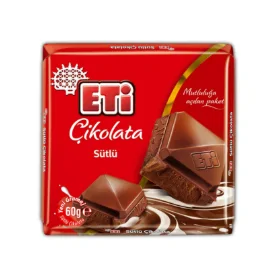 ETİ ÇİKOLATA BOL SÜTLÜ 60 GR
