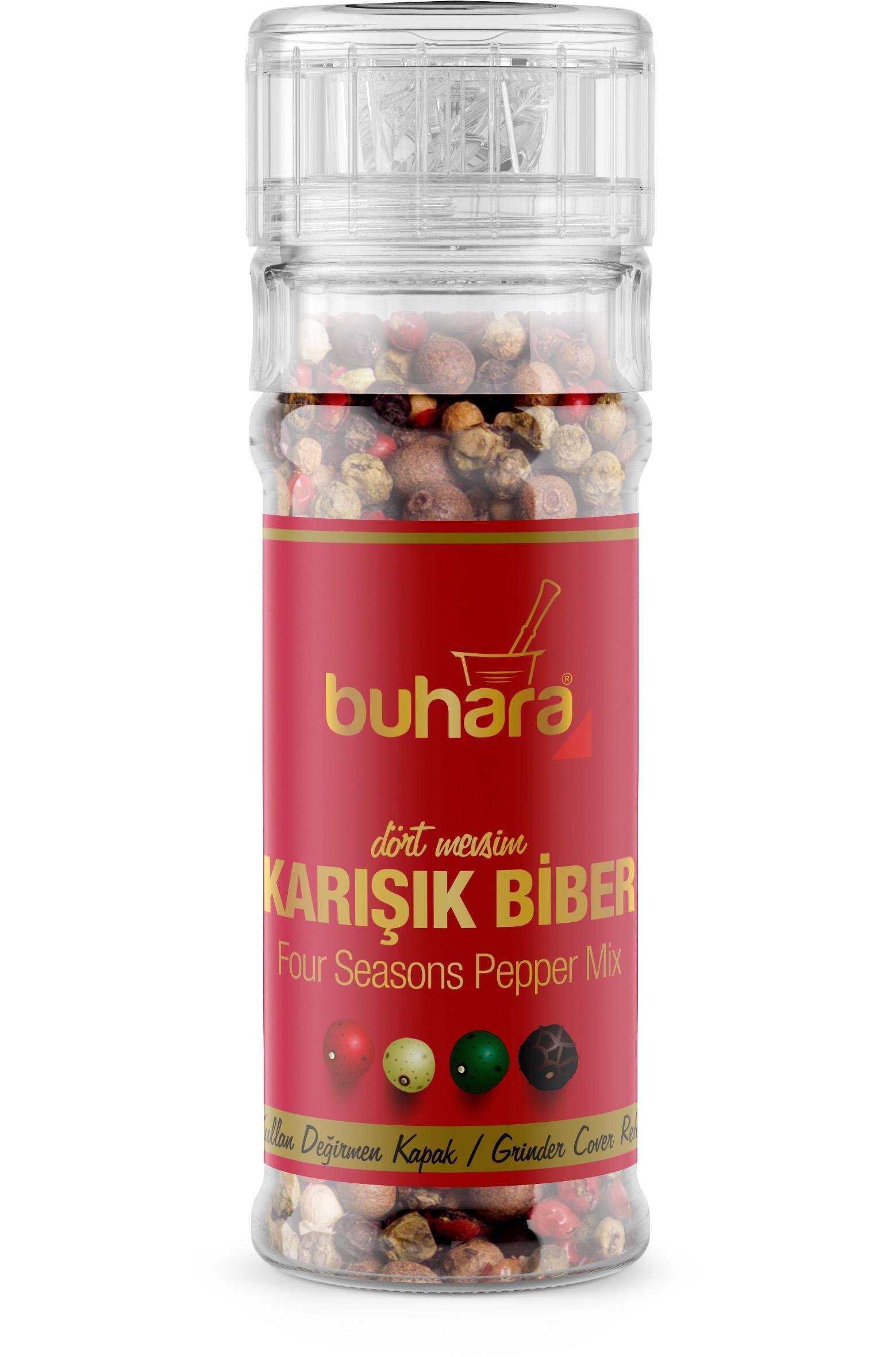 BUHARA 4 MEVSİM BAHARAT DEĞİRMEN CAM 40 GR