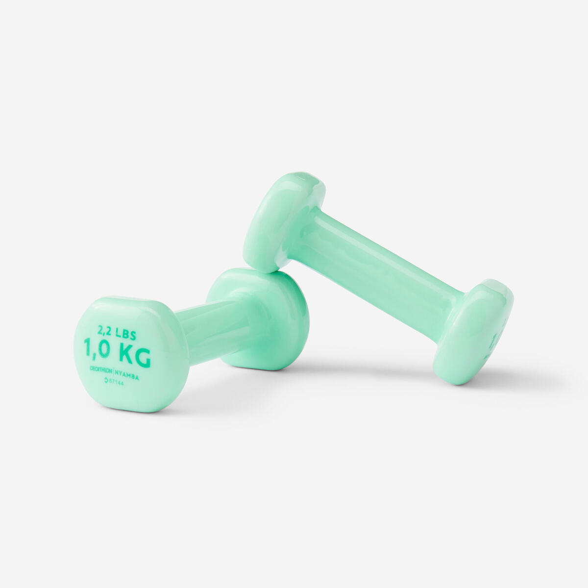 Yeşil 1 Kğ Dambıl - 2 Adet Fitness