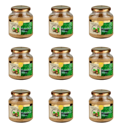  FİSKOBİRLİK ŞEKERLİ FINDIK EZMESİ 300 GR 9 ADET