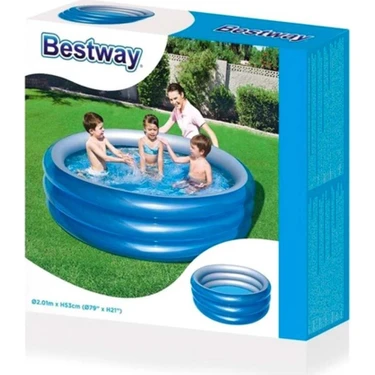 BESTWAY 3 HALKALI METALIK HAVUZ 201X53 CM (BW51043