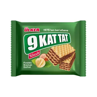 ÜLKER 195-02 9KAT TAT FINDIK GOFRET 50GR