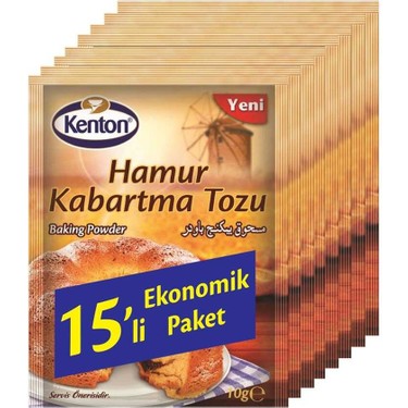 KENTON HAMUR KABARTMA TOZU 15 Lİ