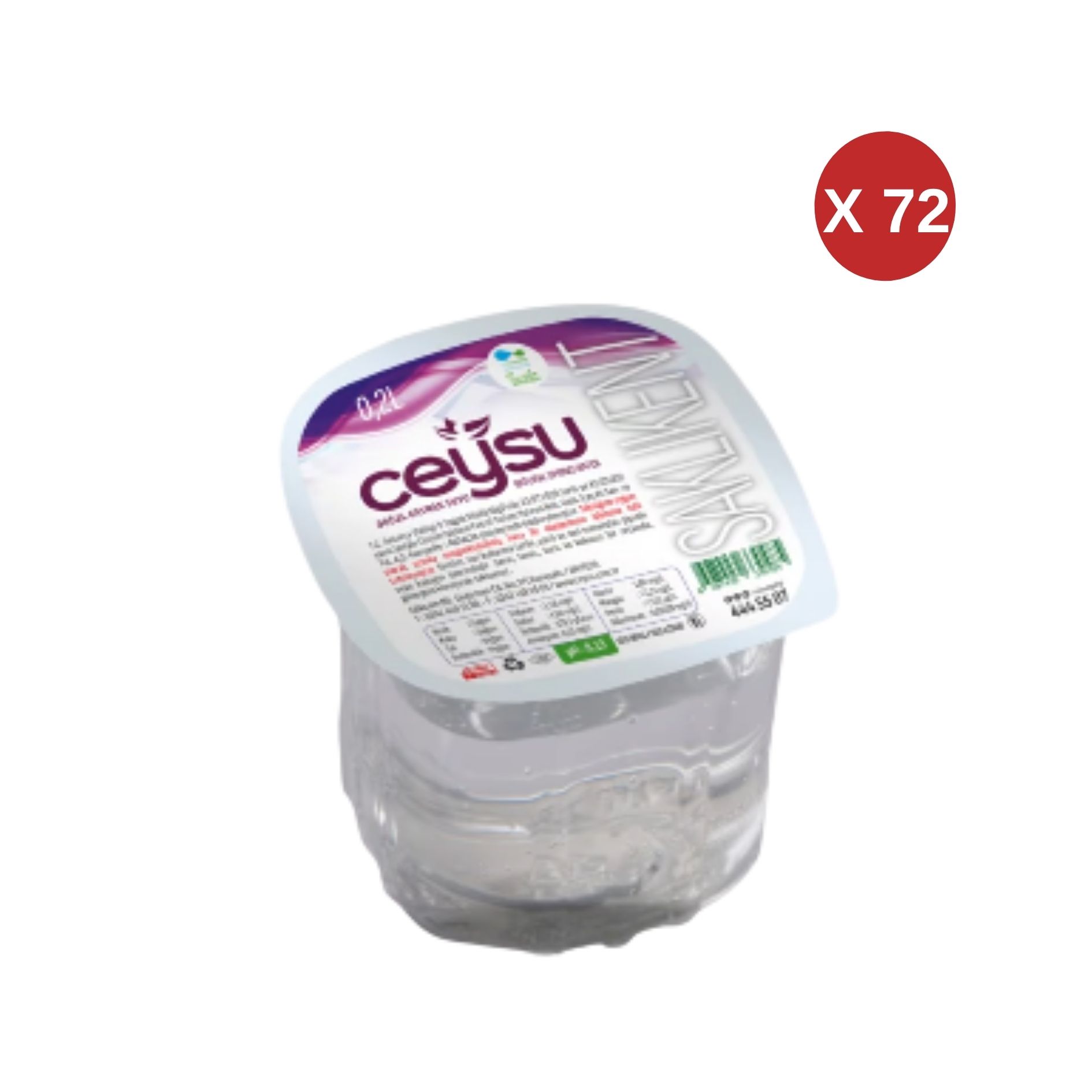 CEYSU YENİ BARDAK 200 ML 72 ADET