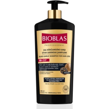 BIOBLAS ŞAMPUAN 1000 ML SİYAH SARIMSAKLI