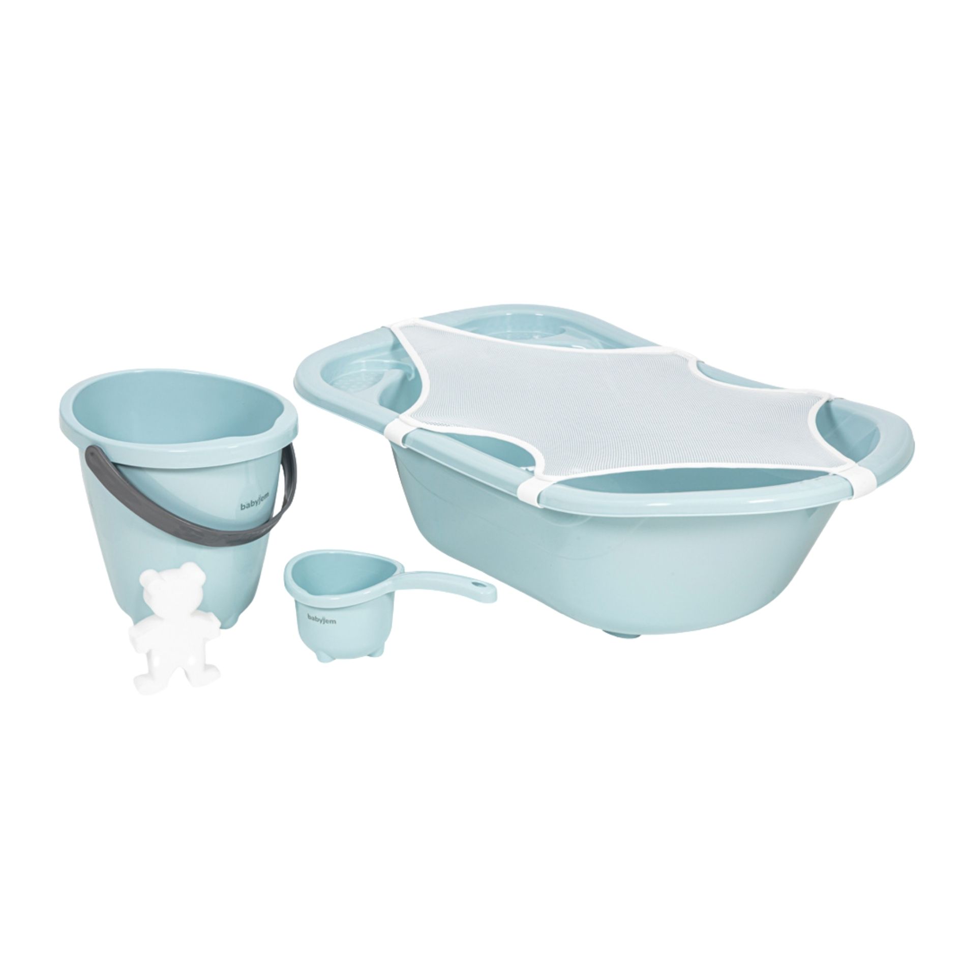  BABYJEM 439 BANYO SETİ 5 PARÇA TURKUAZ