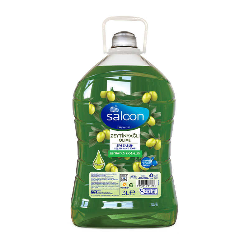 SALOON SIVI SABUN ZEYTİNYAĞLI 3 LT
