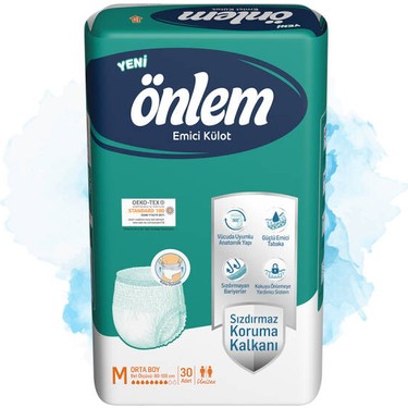  ÖNLEM HASTA BEZİ KÜLOTLU MEDIUM 30 LU