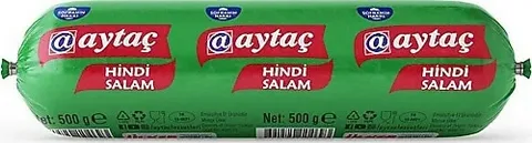 AYTAÇ FISTIKLI HİNDİ SALAM 500 GR*12