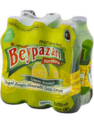 BEYPAZARI MEYVELİ MADEN SUYU/LİMON 6 ADET