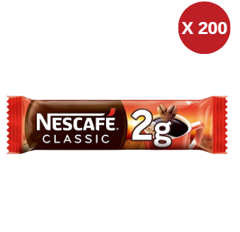 NESCAFE CLASSIC 2 GR 200 ADET 