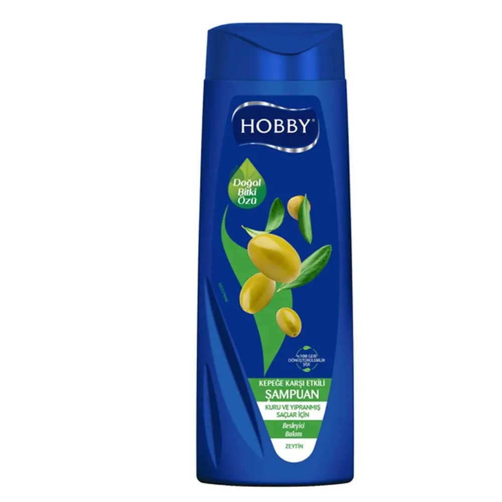 HOBBY ŞAMP.BİTKİ KEPEK- ZEYTİN 500ML