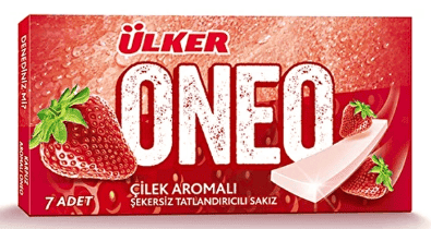 ÜLKER ONEO SLİMS 14 GR SAKIZ KARPUZ AROMALI(1 ADET)