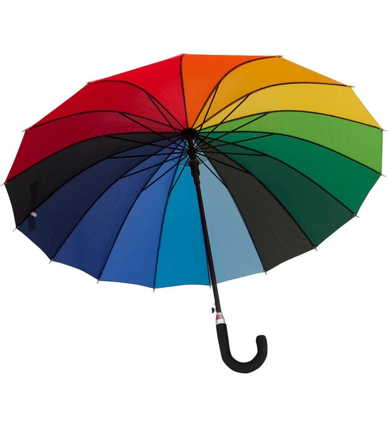 ÖZS. BASTON SAPLI ŞEMSİYE - GÖKKUŞAĞI