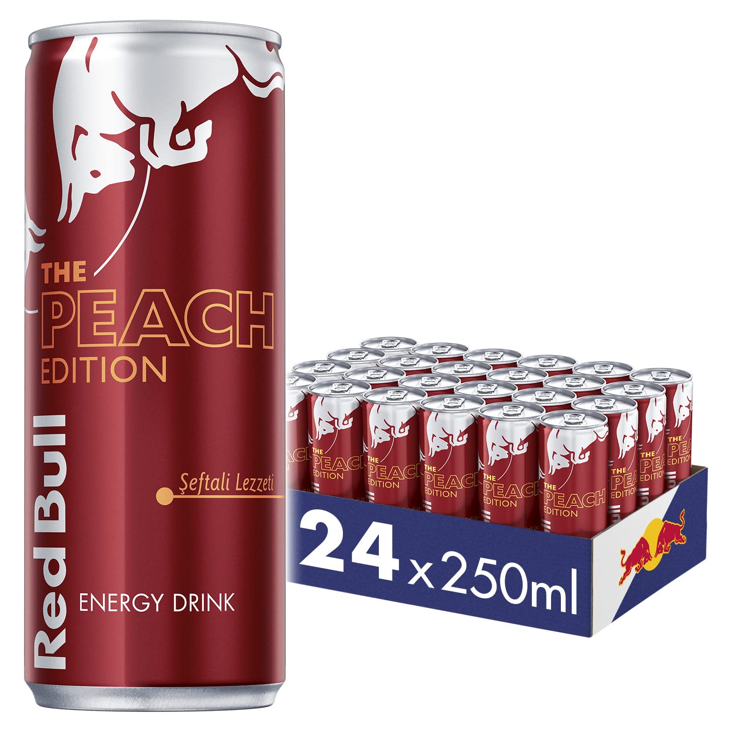 REDBULL ŞEFTALİ 250 ML 24 ADET