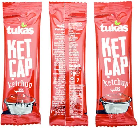 TUKAŞ  STİCK KETÇAP 9 GR TEK 500 AD