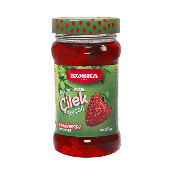 KOSKA 380 GR EXT. GELNKSL. ÇİLEK REÇELİ 