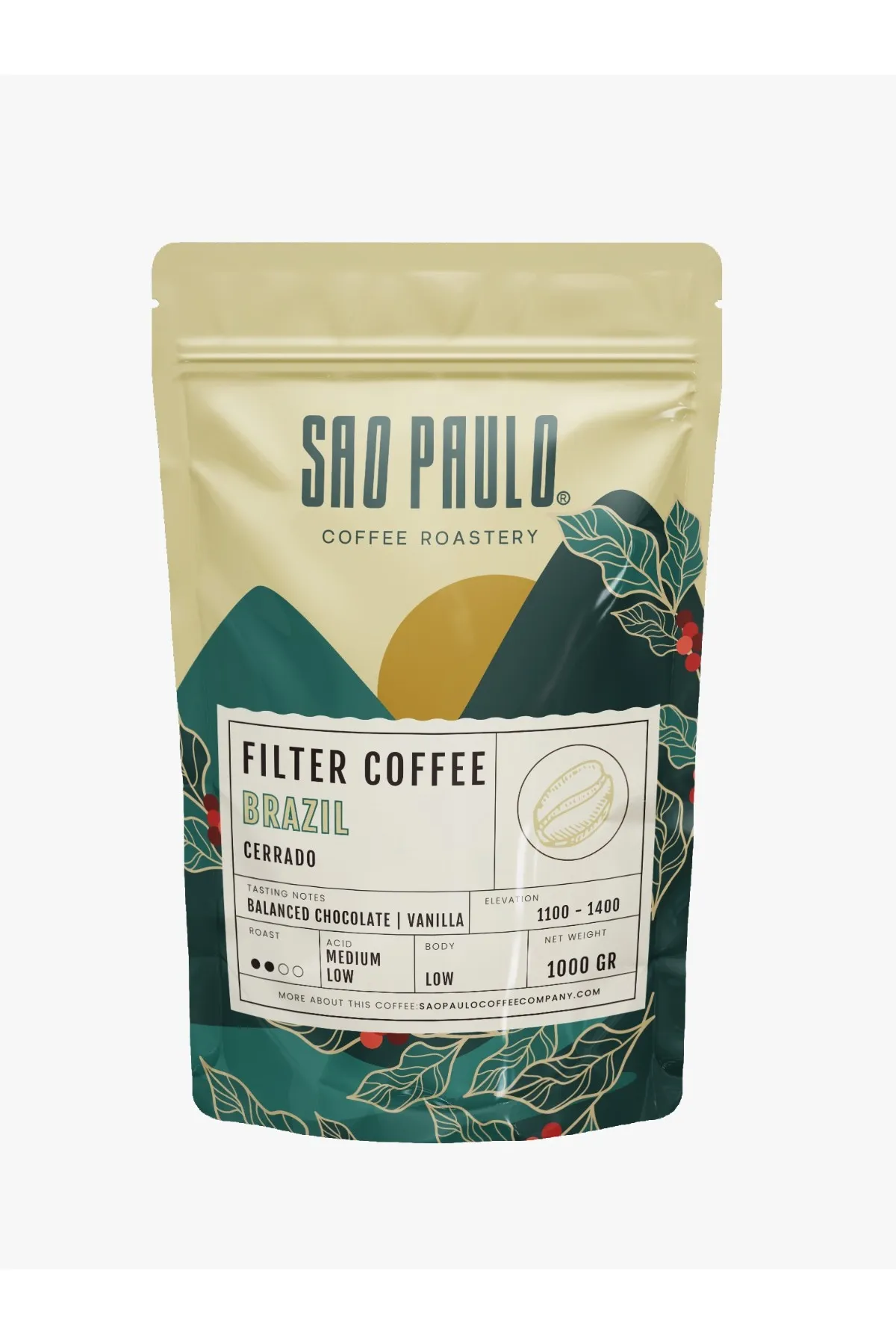 SAO PAULO BRAZİL FİLTRE KAHVE 1000 GR