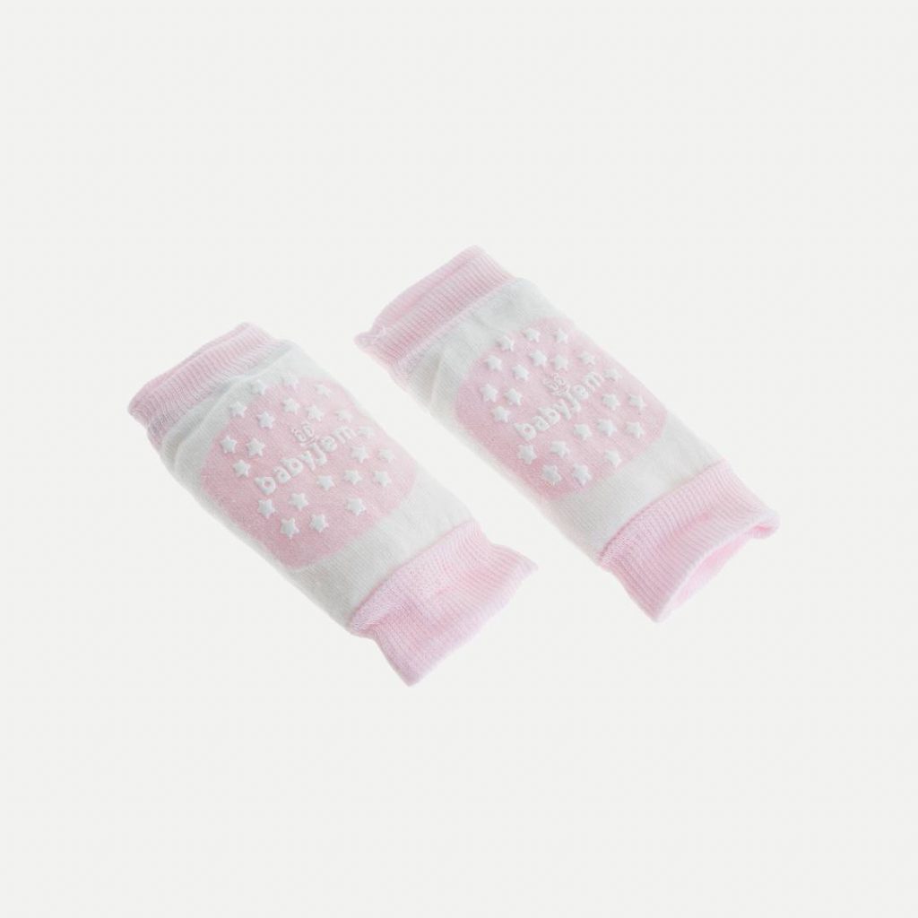  BABYJEM 586 EMEKLEME DİZLİĞİ ÖRGÜ PEMBE-58602