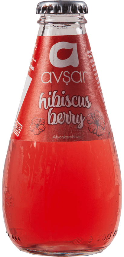 AVŞAR HİBİSCUS BERRY AROM.MADEN SUYU 200 ML (6 ADET)