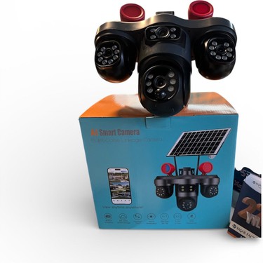 X5 TECH GÜNEŞ PANELLİ 4G 3 KAMERALI RX-55G