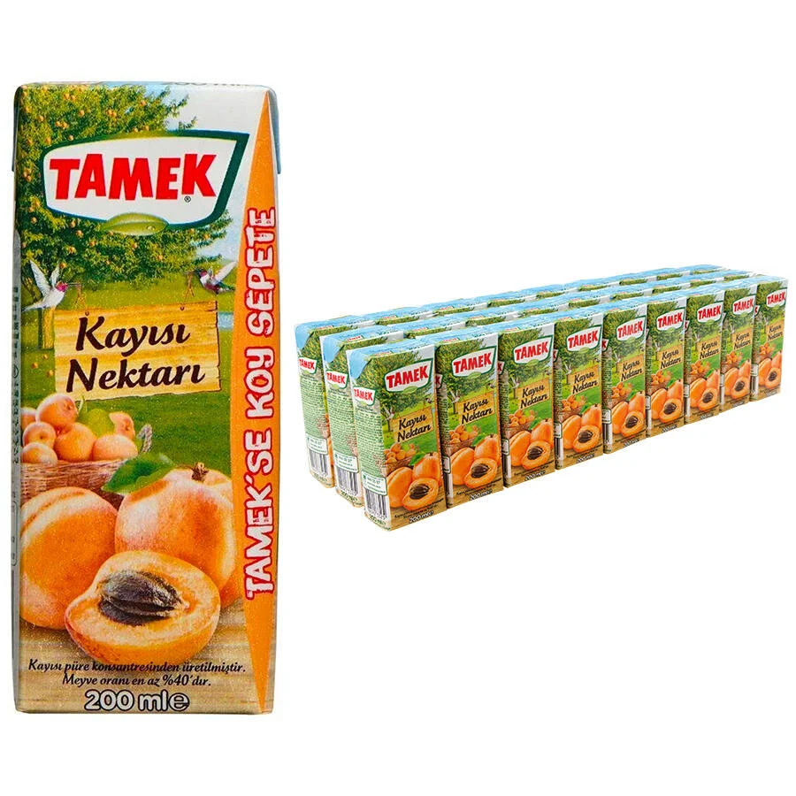 TAMEK 200 ML KAYISI (27 ADET)