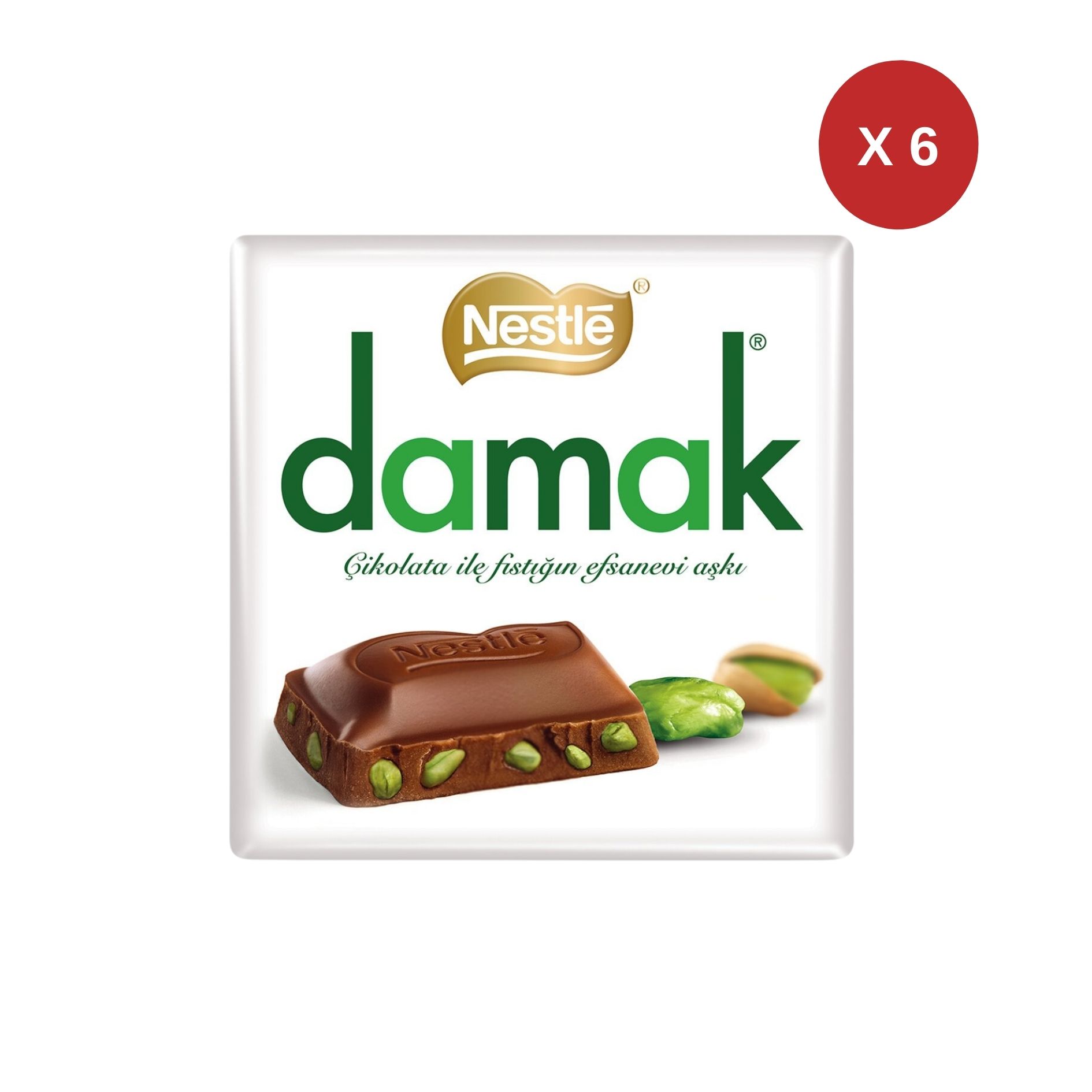NESTLE DAMAK Chocolate  60 GR ( 6 ADET )