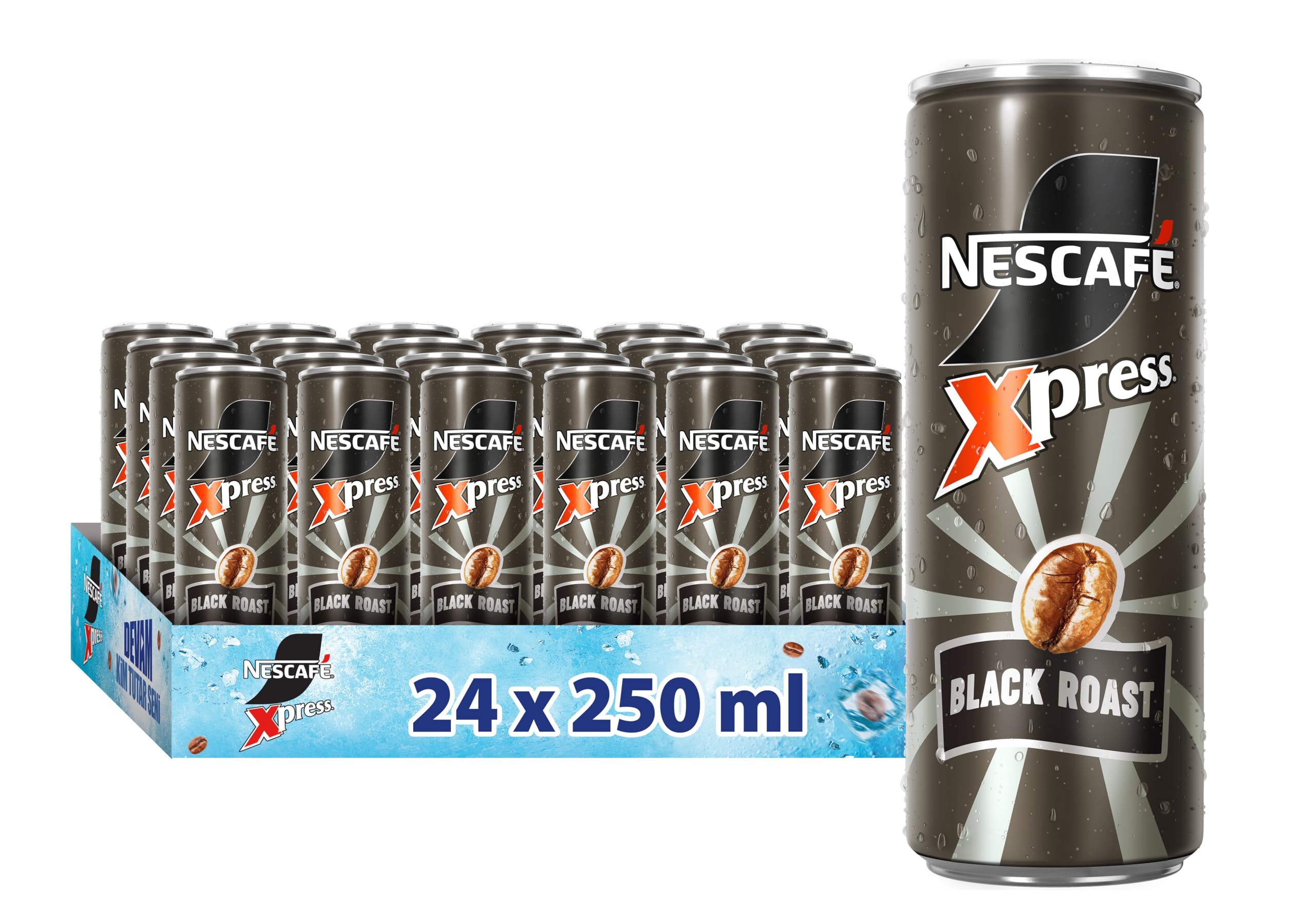 NESCAFE XPRESS BLACK 250 ML (24 ADET)