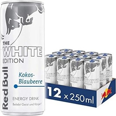 REDBULL WHITE EDITION 250 ML 24 ADET