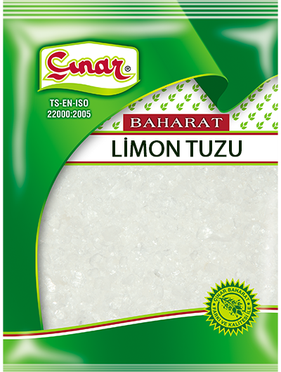 ÇINAR LİMON TUZU POŞET 60 GR