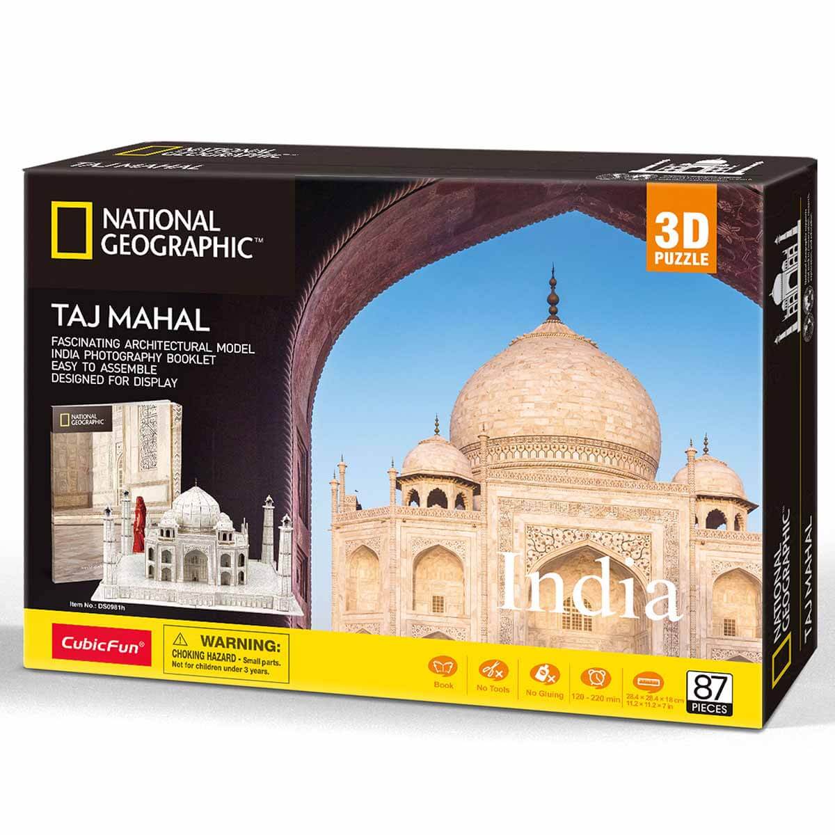 NATİONAL GEOGRAPHİC 87 PARÇA 3D PUZZLE TAJ MAHAL (
