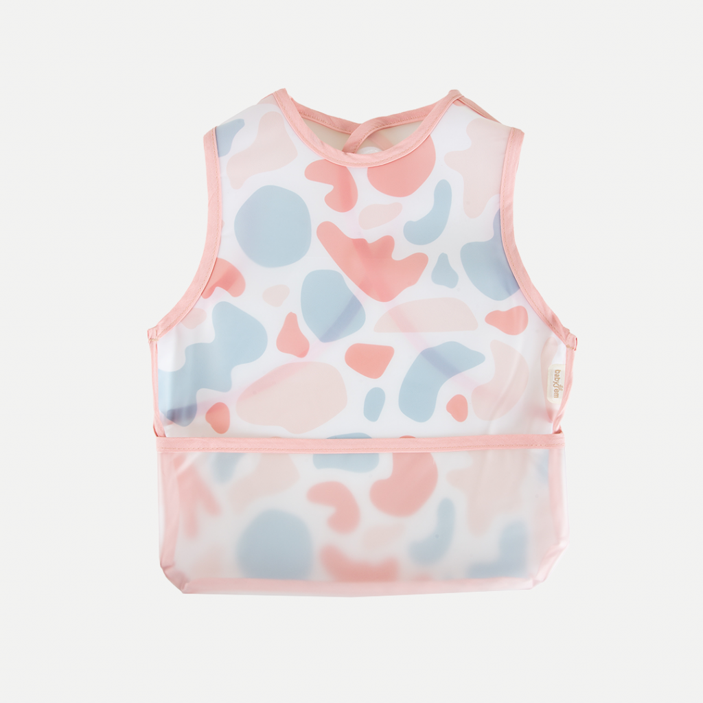  BABYJEM 839 LEKE TUTMAZ GİYMELİ ÖNLÜK PEMBE PUZZL
