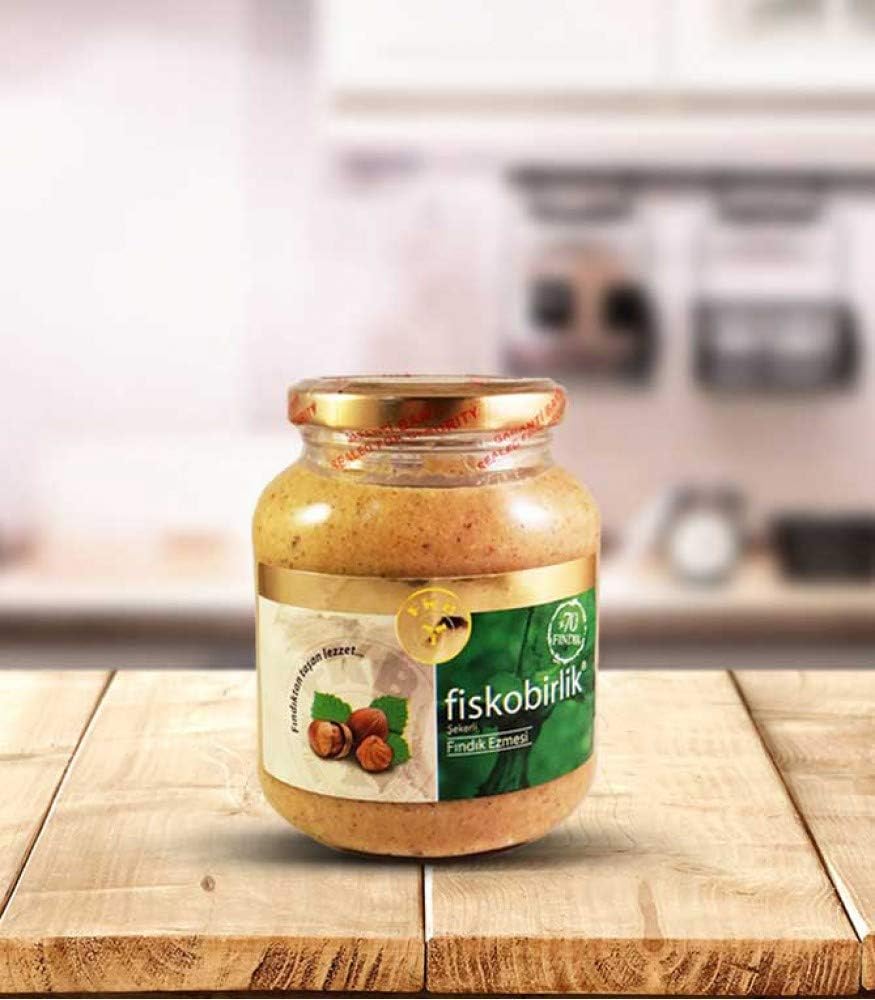  FİSKOBİRLİK ŞEKERLİ FINDIK EZMESİ 300 GR 9 ADET