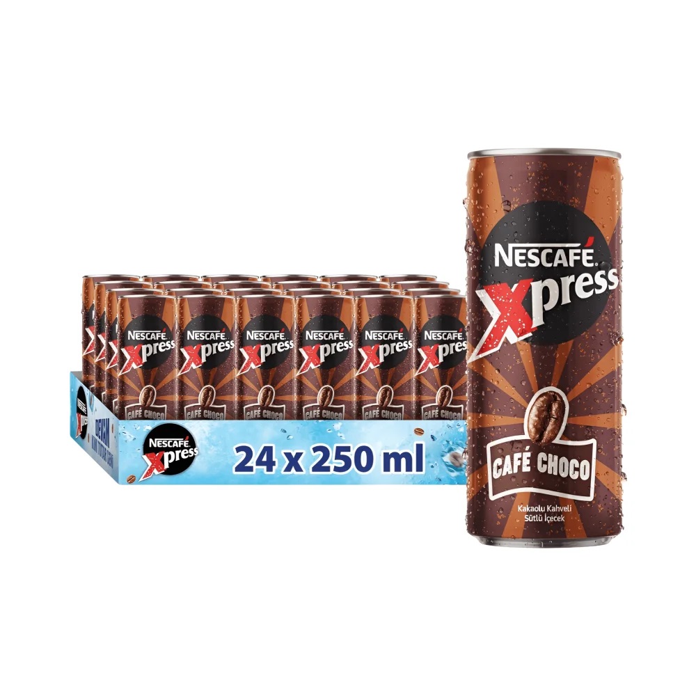 NESCAFE XPRESS CHOCO 250 ML (24 ADET)