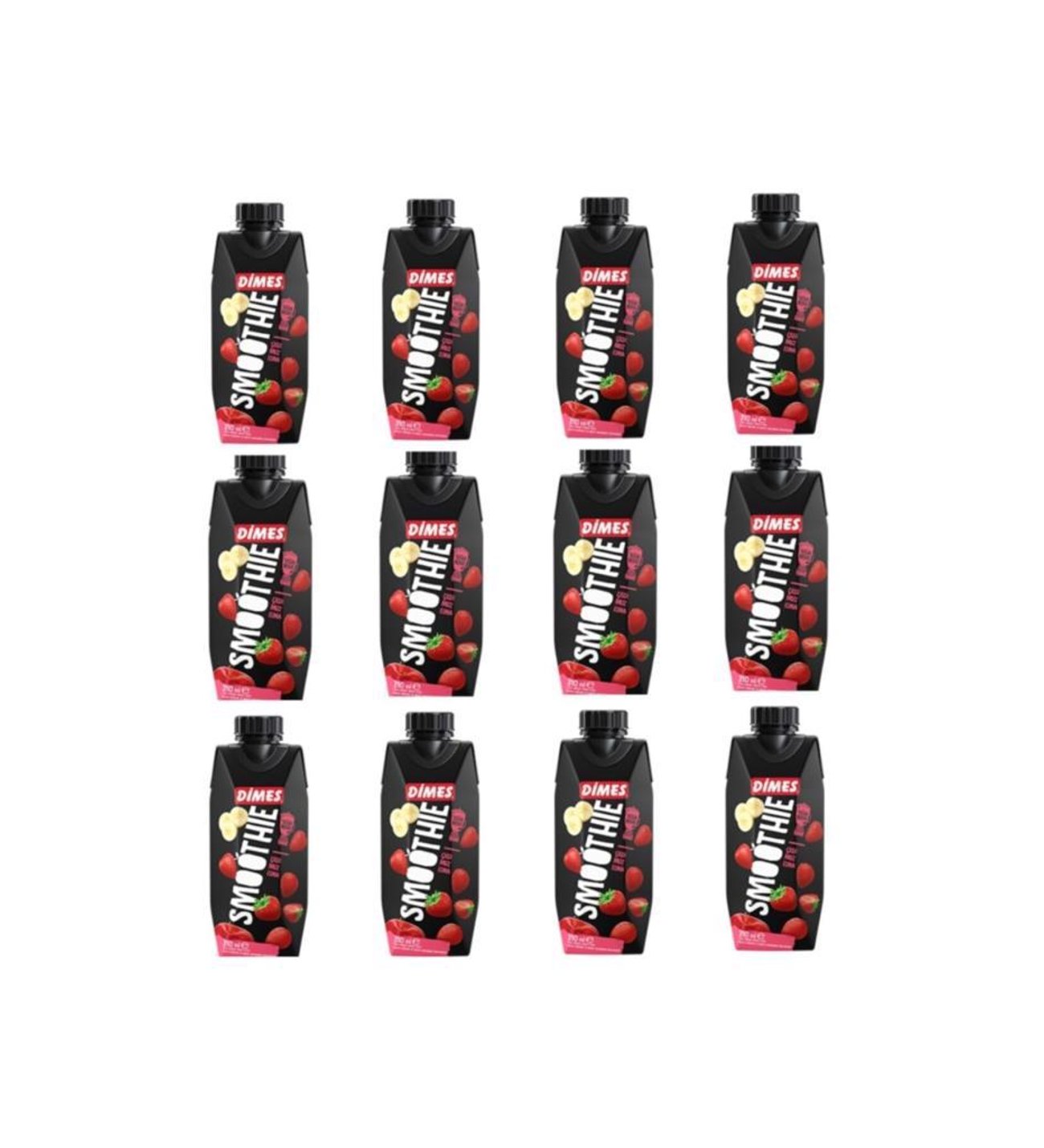 DİMES SMOOTHİE KIRMIZI 310 ML 12 ADET