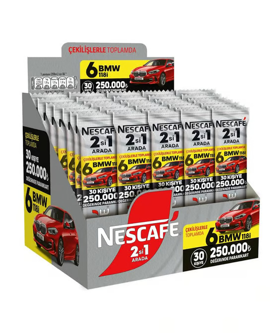 NESCAFE 2'Sİ 1 ARADA 10 GR 48 ADET