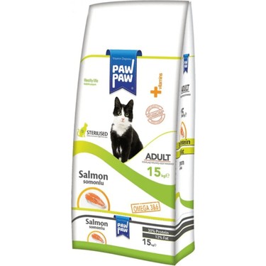 PAWPAW SOMON BALIKLI KISIR KEDİ MAMASI 1 KG 