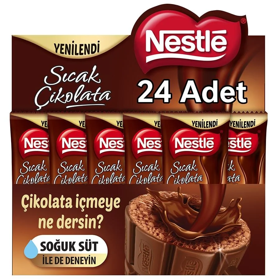 NESTLE Sicak Çikolata 18,5g (24 ADET)