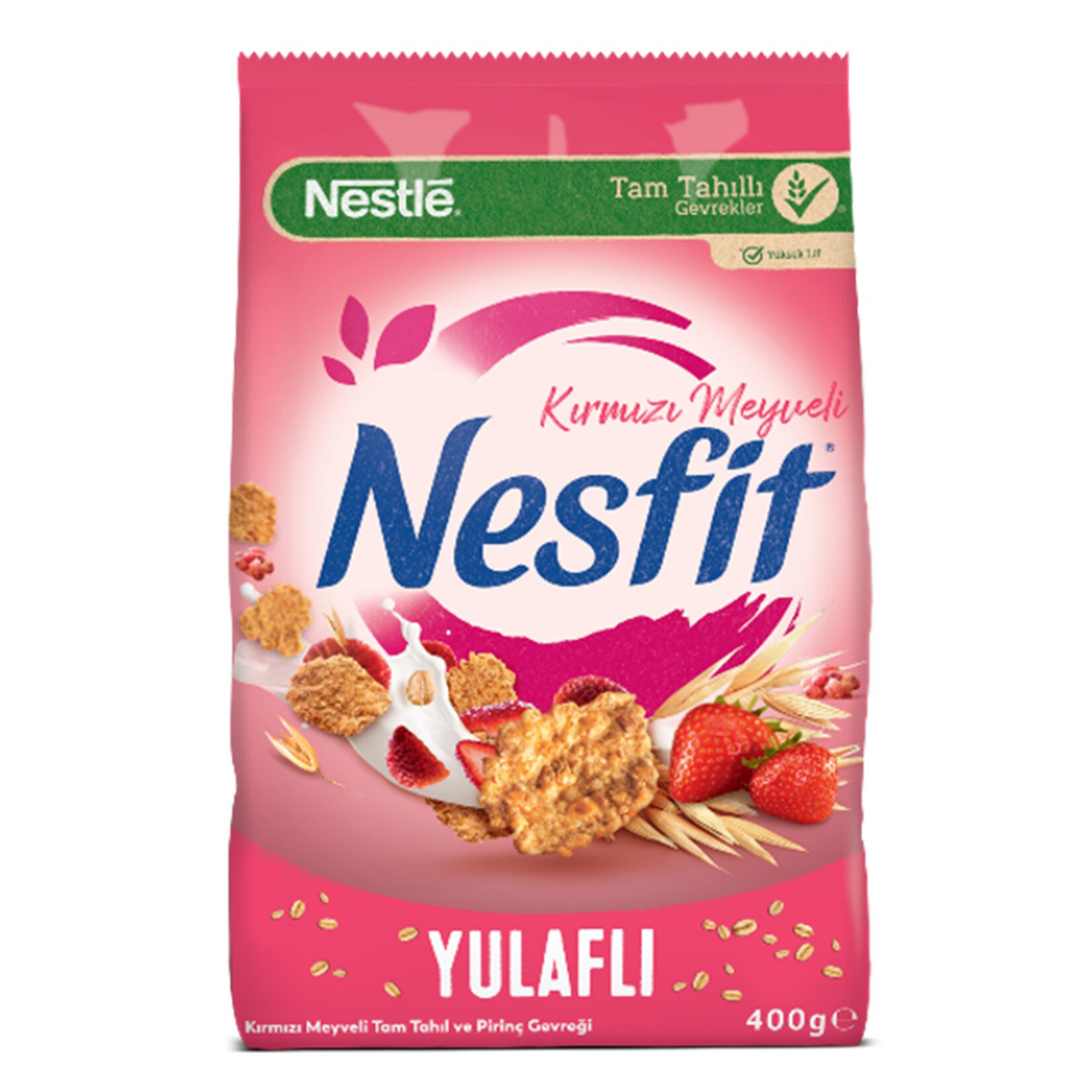 Nesfit Kirmizi Meyveli Gevrek 400g TR